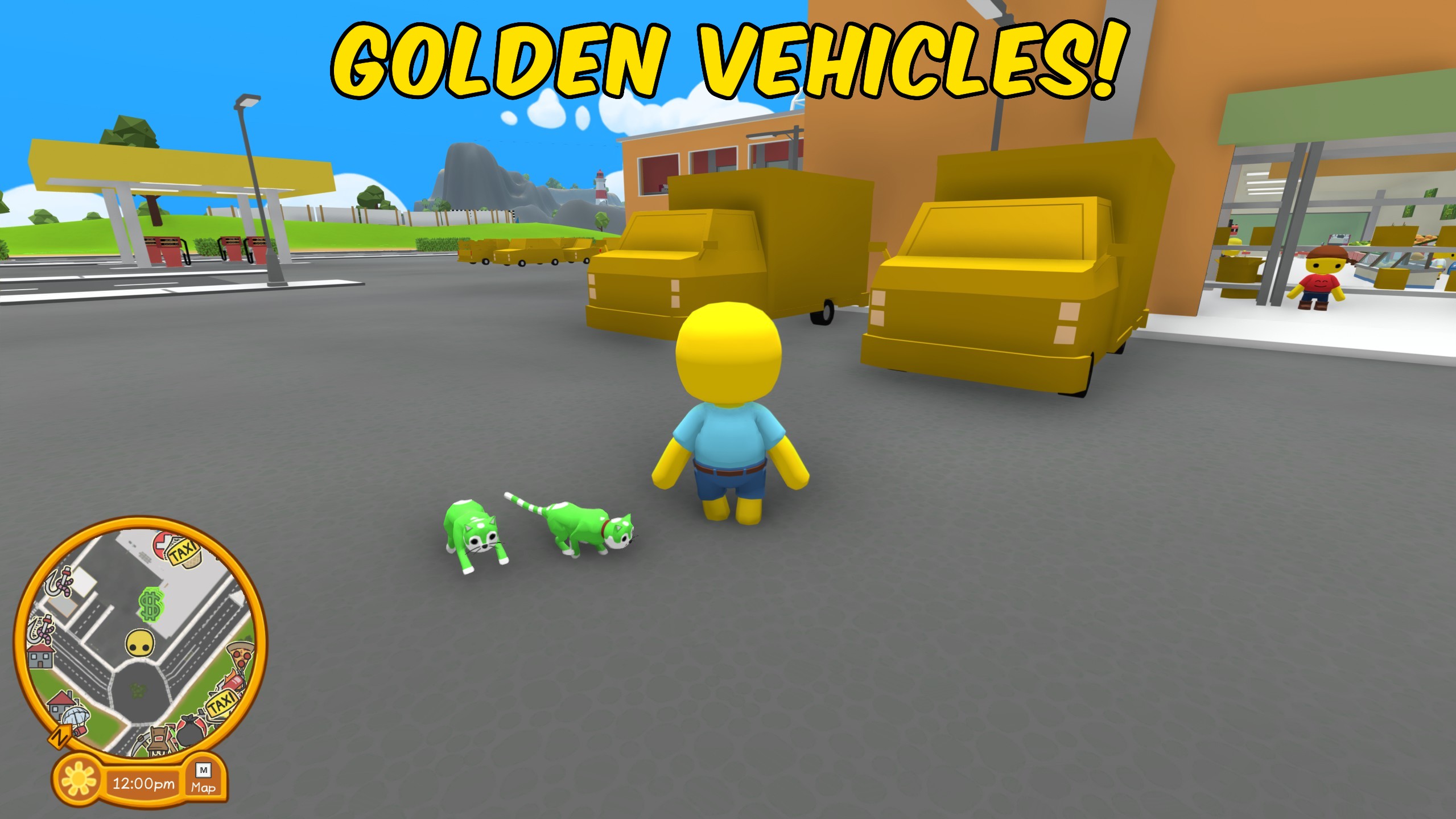 Golden Mansions and Cars